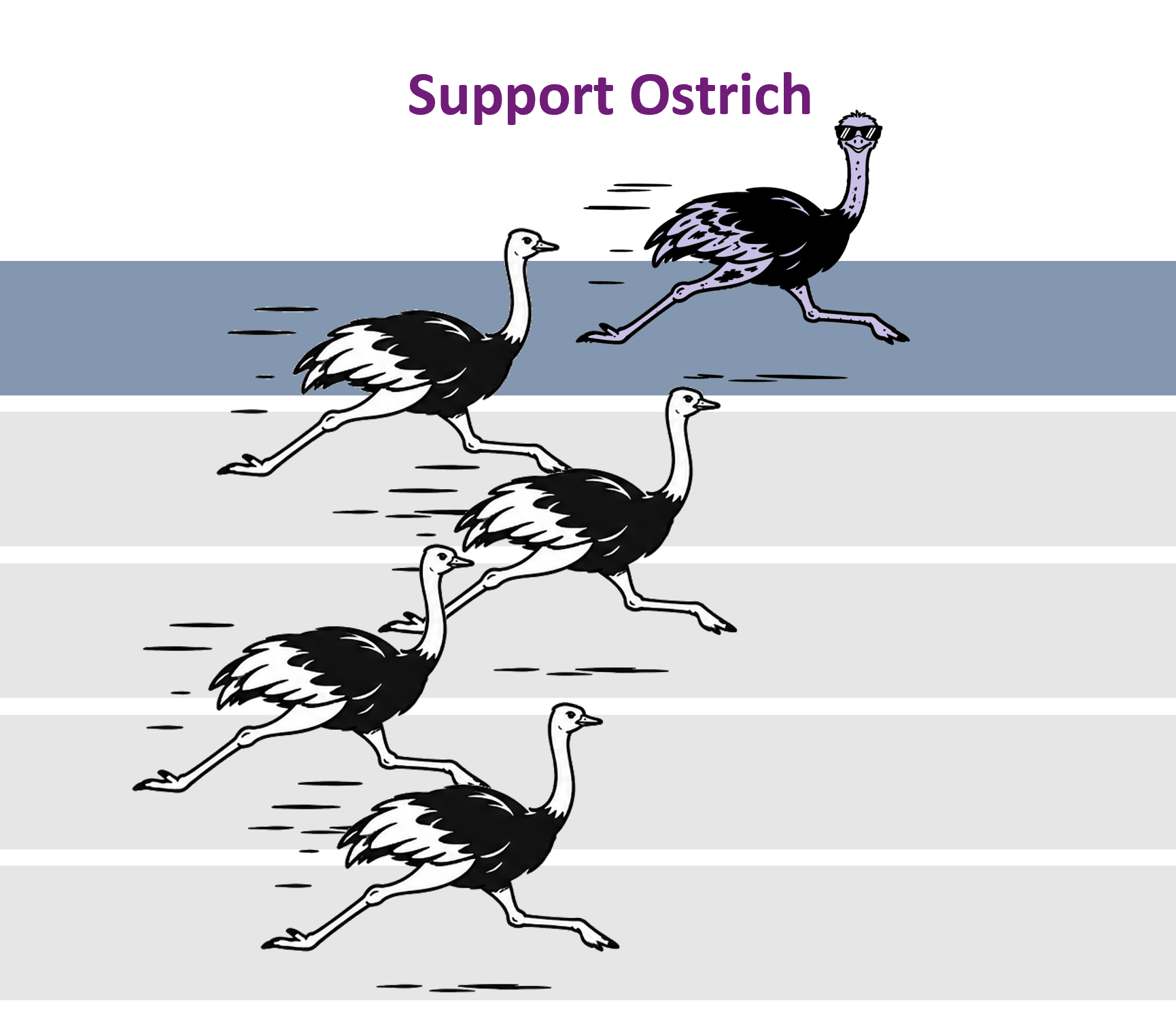 ostrich race